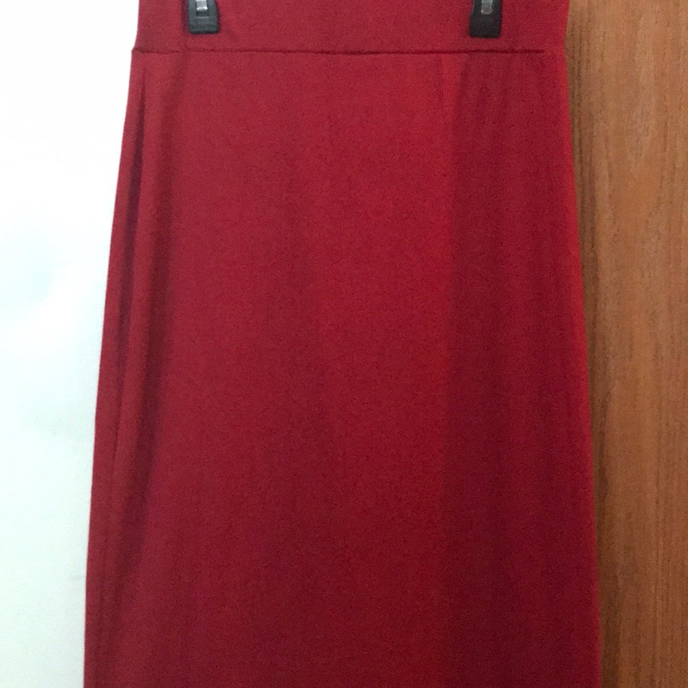 PNH red pencil skirt